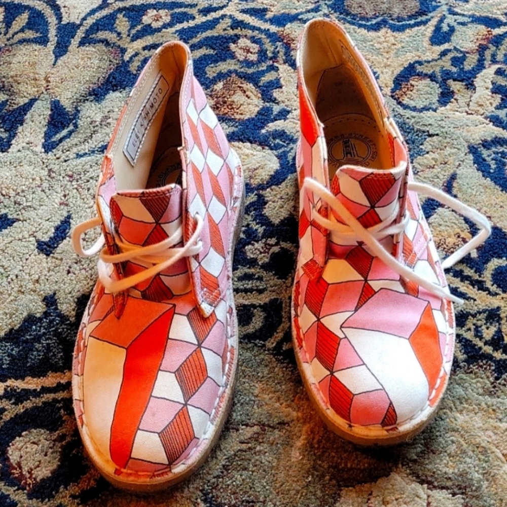 Rare Eley Kishimoto Clark Desert Boots size 7